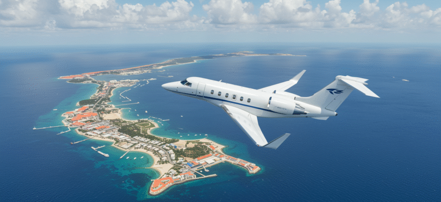 Private Jet Charter To And From Aruba Photo