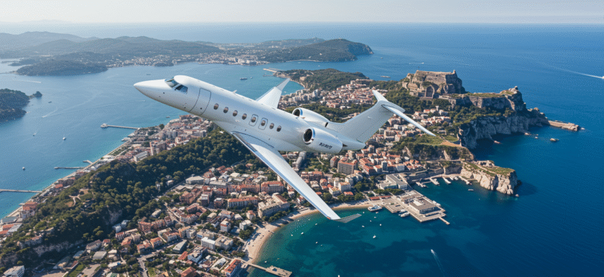 Private Jet Charter To And From Corfu Photo