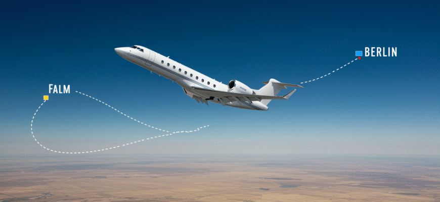 Private Jet Between Berlin And Palma Photo