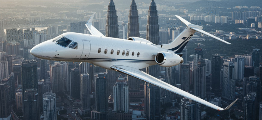 Private Jet Charter To And From Kuala Lumpur Photo