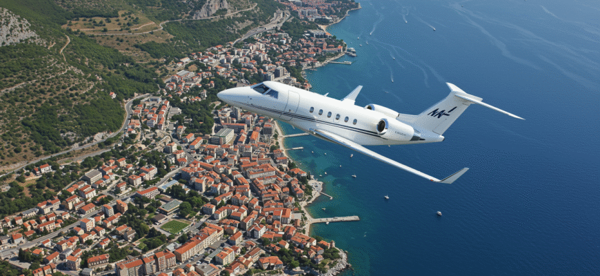 Private Jet Charter To And From Tivat Photo