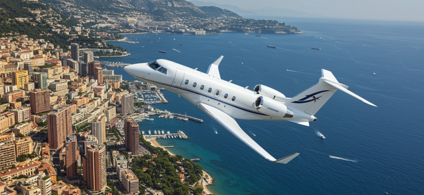Private Jet Charter To And From Monaco Photo