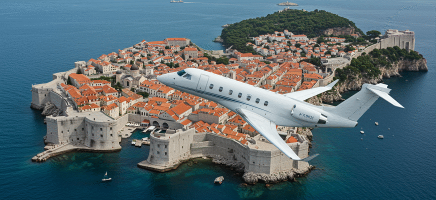 Private Jet Charter To And From Dubrovnik Photo