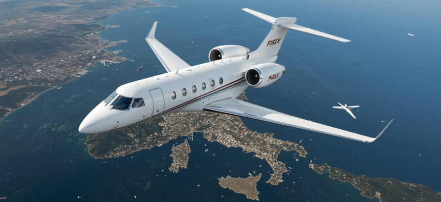 Private Jet Charter To And From Italy Photo