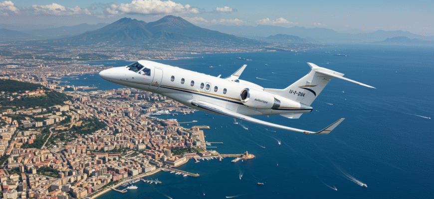 Private Jet Charter To And From Naples Photo