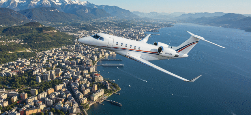 Private Jet Charter To And From Geneva Photo