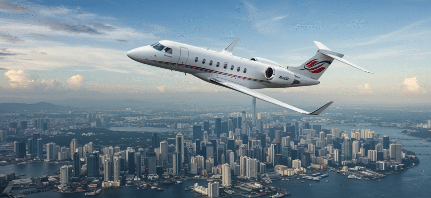 Private Jet Charter To And From Manila Photo