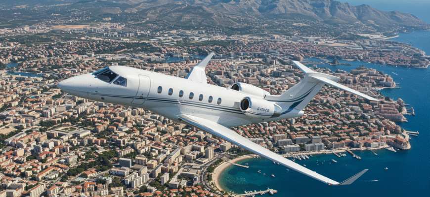 Private Jet Charter To And From Marseille Photo