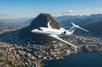 Private Jet Charter To And From Lugano Photo