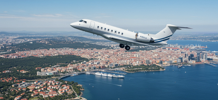 Private Jet Between Barcelona And Madrid Photo