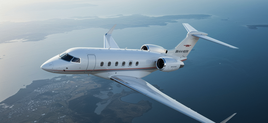 Bombardier Challenger 850 Super Large Jet Photo