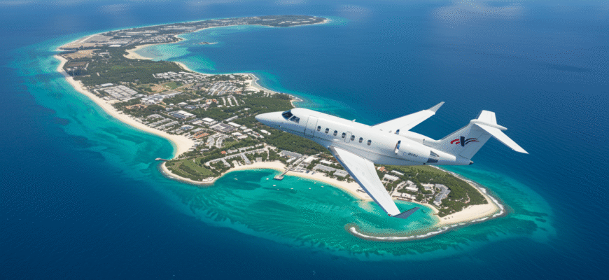 Private Jet Charter To And From Cayman Islands Photo