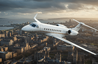 Private Jet Charter To And From Edinburgh Photo