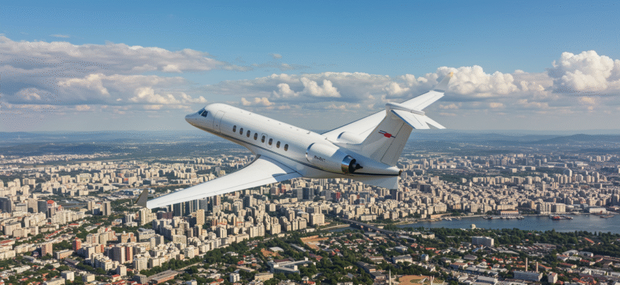 Private Jet Charter To And From Bucharest Photo