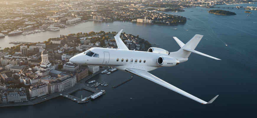 Private Jet Charter To And From Helsinki Photo
