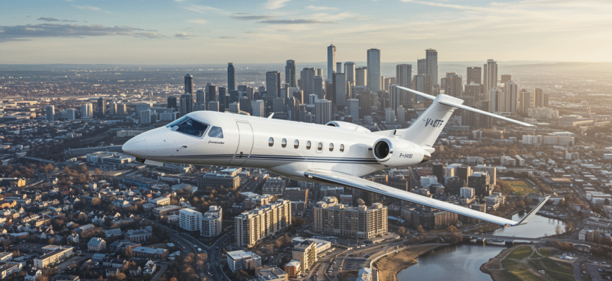 Private Jet Charter To And From Edmonton Photo