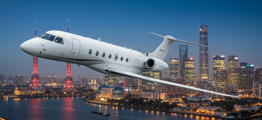 Private Jet Charter To And From Shanghai Photo