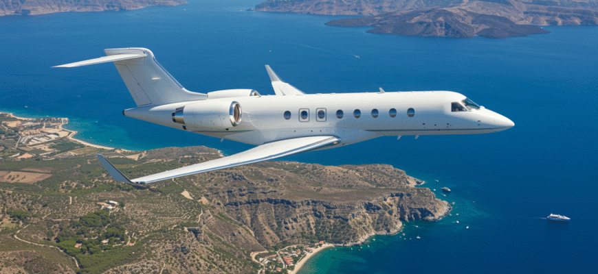 Private Jet Charter To And From Greece Photo