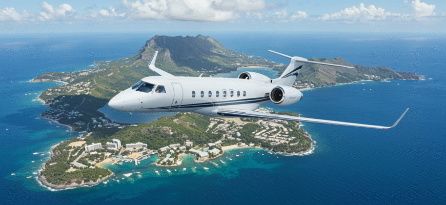 Private Jet Charter To And From Seychelles Photo