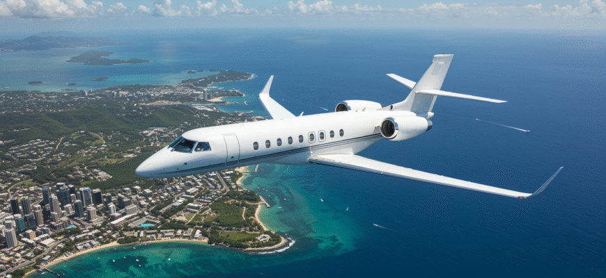 Private Jet Charter To And From Puerto Rico Photo