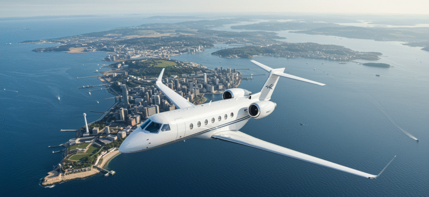 Private Jet Charter To And From Jersey Photo