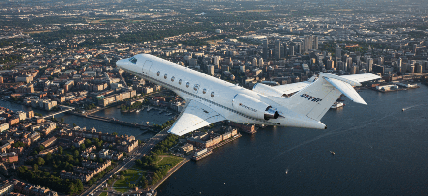 Private Jet Charter To And From Manchester Photo