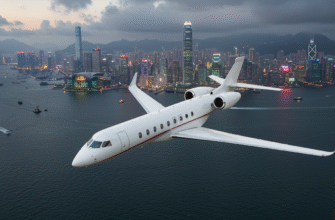 Private Jet Charter To And From Hong Kong Photo