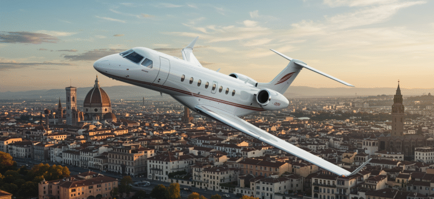 Private Jet Charter To And From Florence Photo