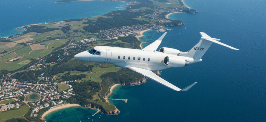 Private Jet Charter To And From Guernsey Photo