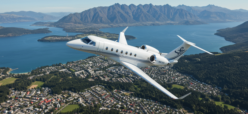Private Jet Charter To And From Queenstown Photo