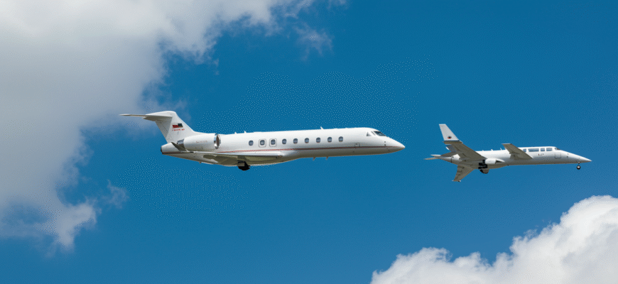 Private Jet Between Abu Dhabi And London Photo