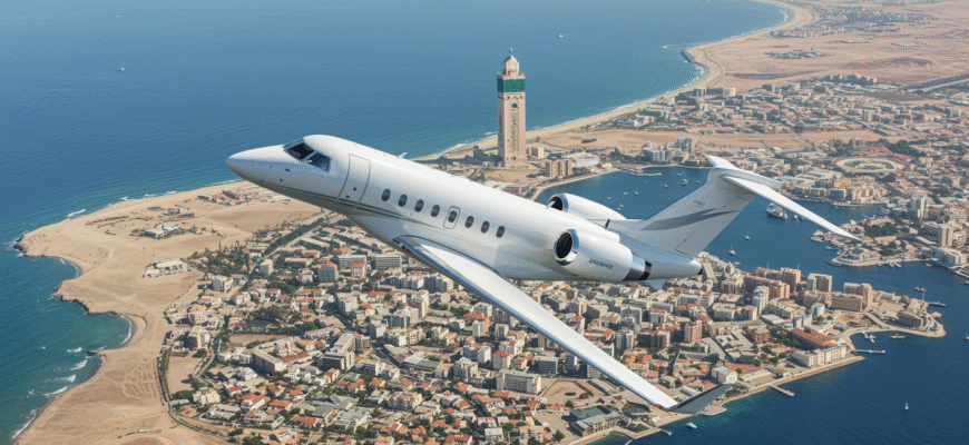 Private Jet Charter To And From Casablanca Photo