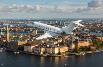 Private Jet Charter To And From Stockholm Photo