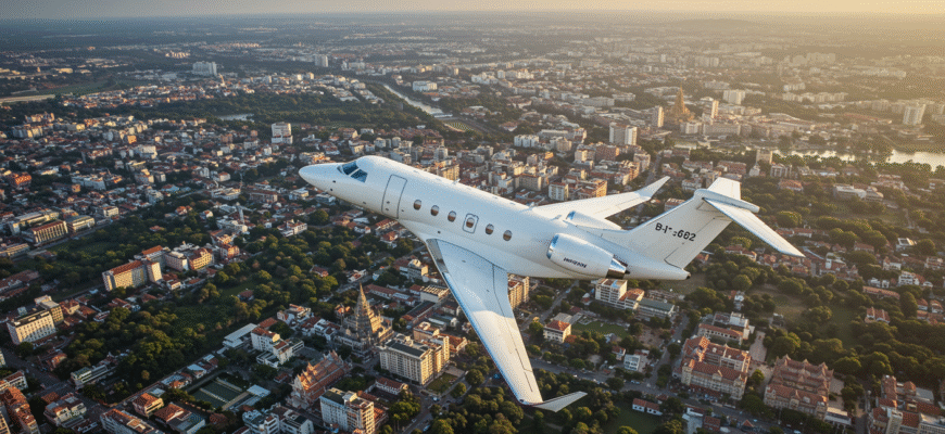 Private Jet Charter To And From Phnom Penh Photo