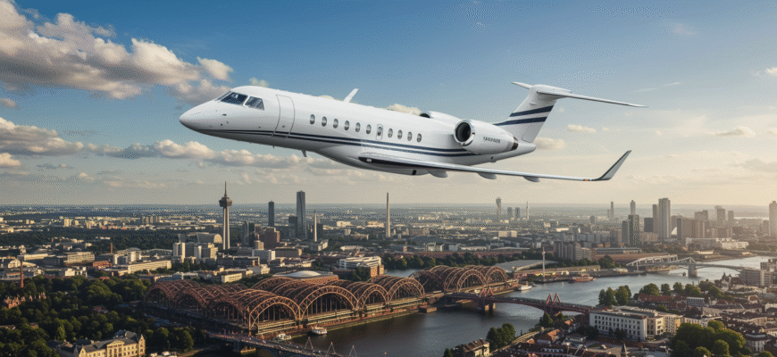 Private Jet Charter To And From Cologne Photo