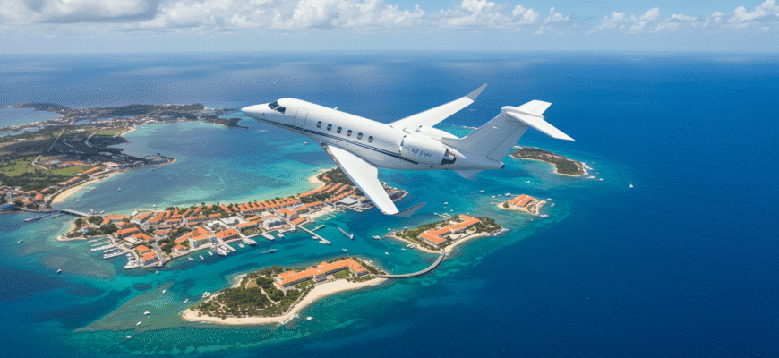 Private Jet Charter To And From Curacao Photo