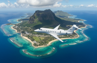 Private Jet Charter To And From Mauritius Photo