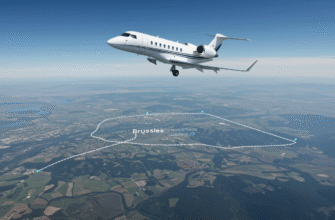 Private Jet Between Brussels And Geneva Photo