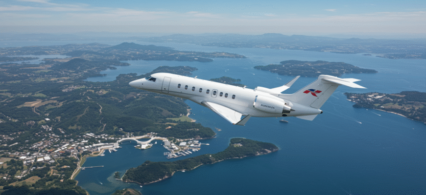 Private Jet Charter To And From Panama Photo