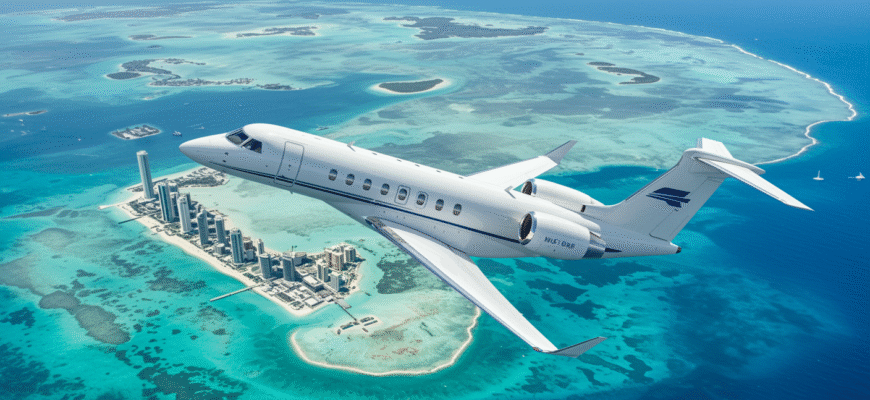 Private Jet Charter To And From Bahamas Photo