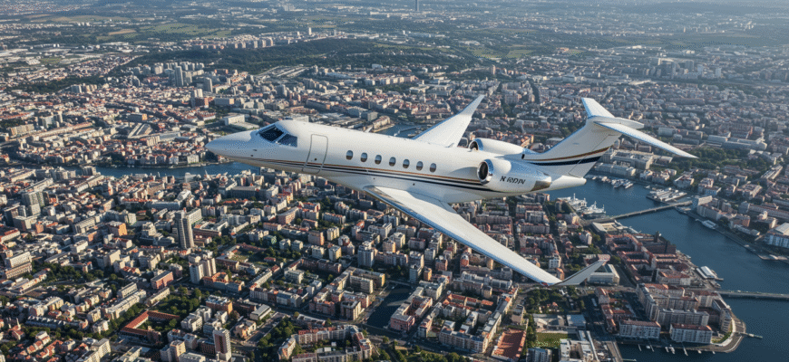 Private Jet Charter To And From Lyon Photo