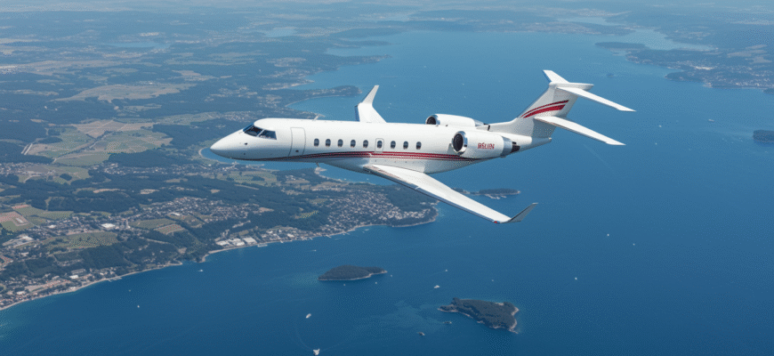 Private Jet Between Berlin And Zurich Photo