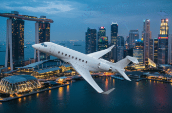 Private Jet Charter To And From Singapore Photo