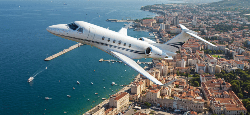 Private Jet Charter To And From Split Photo