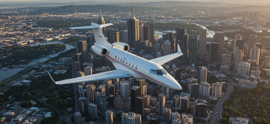 Private Jet Charter To And From Melbourne Photo