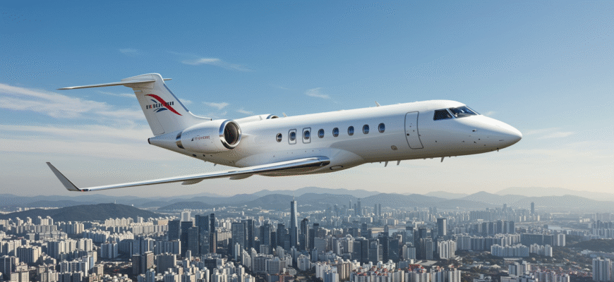 Private Jet Charter To And From Seoul Photo
