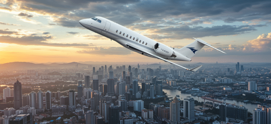Private Jet Charter To And From Jakarta Photo