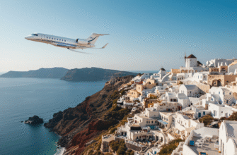 Private Jet Charter To And From Santorini Photo