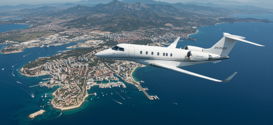 Private Jet Between Cannes And Zurich Photo