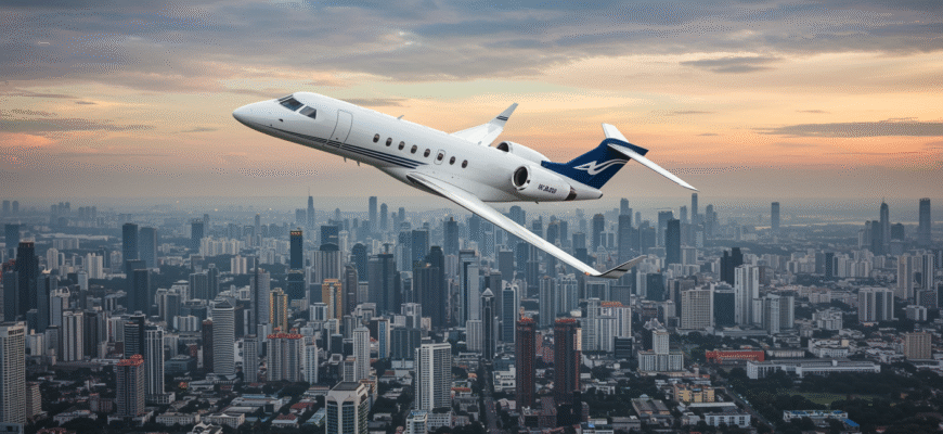 Private Jet Charter To And From Bangkok Photo